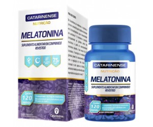 Melatonina 0,21 mg - Catarinense - 120 cápsulas